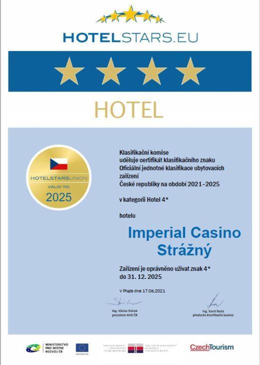 Imperial Casino Strazny Hotel Strázny Exterior foto